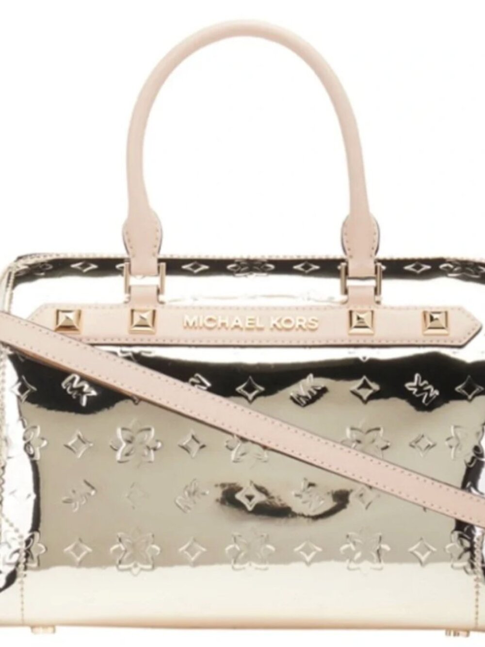 Michael Kors Kara Satchel Bag, Gold Hardware, NWT